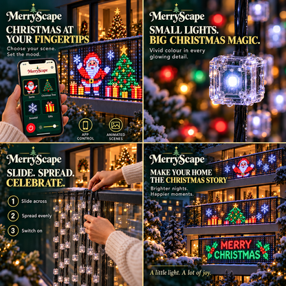 MerryScape™ Outdoor Balcony Smart LED lights